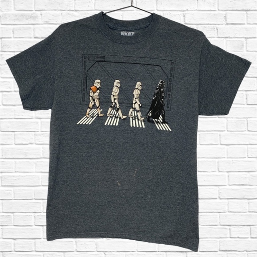 Men's Star Wars Storm Trooper T-Shirt‎ Gray Size Medium